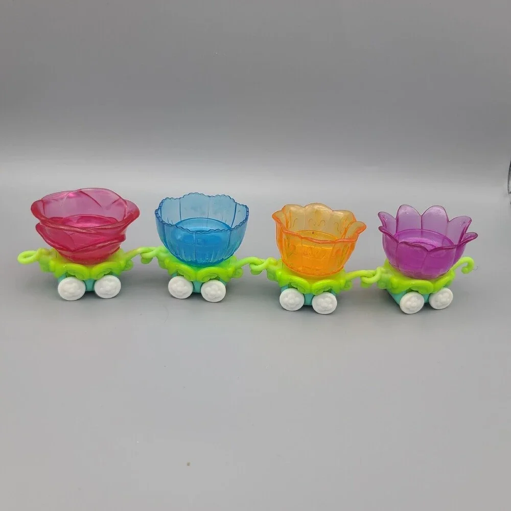 My Little Pony MLP Breezies Parade Flower Petal Train Car Lot Of 4
